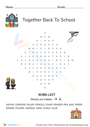 Back to School: A Welcoming Activity