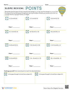 Slope Review: Mastering Slope Concepts