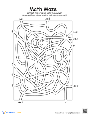 Solve the Math Maze: A Fun Challenge