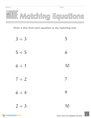 More Matching Equations for Enhanced Learning
