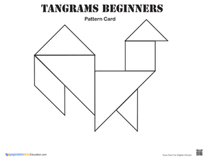Solve Tangrams Puzzles Number 9 Worksheet
