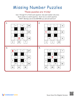 Challenge Yourself with Math Puzzles 18