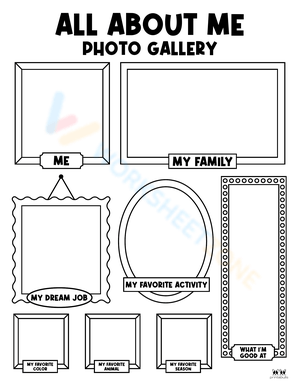 Express Yourself with All About Me Worksheet