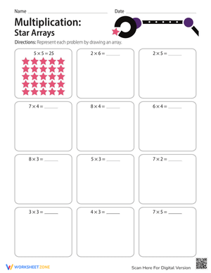 Multiplication with Star Arrays