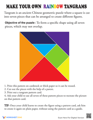 Printable Tangram Template