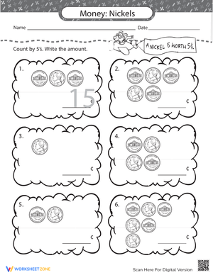 Money Match: Nickels Edition - Financial Skills