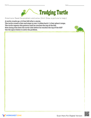 Math Brainteasers: Trudging Turtle