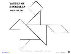 Geometry Fun: Tangrams Puzzle Time