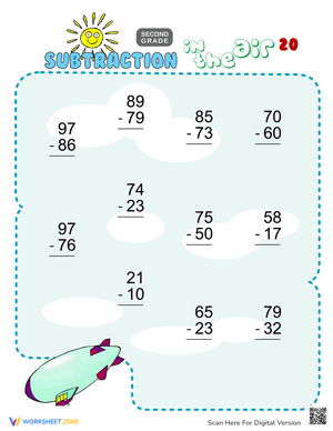 Subtraction Air Practice
