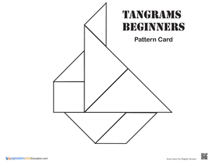 Tangrams Puzzles Worksheet for Kids