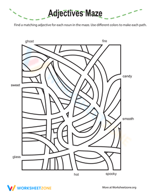 Adjective Maze