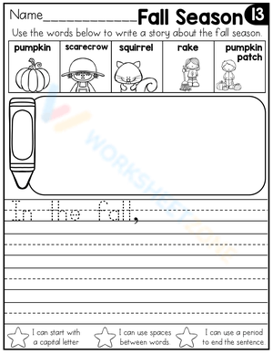 Fall Season Writing Prompts