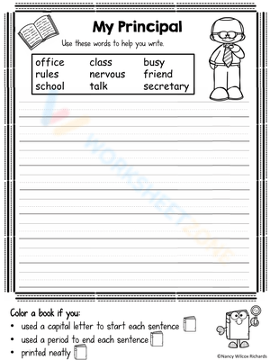 Writing Prompts: My Principal