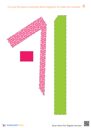 Number Puzzle: "4"