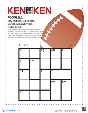 KenKen Puzzle Challenge