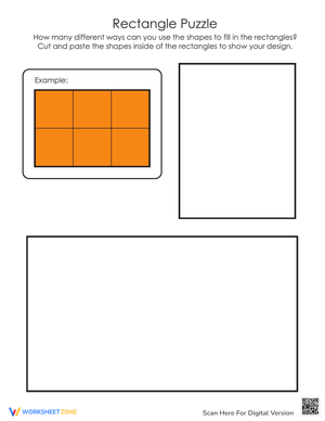 Engaging Puzzles and Patterns Worksheet for Creative Thinking