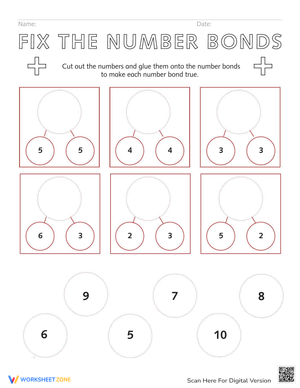 Fix the Number Bonds