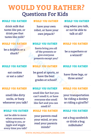 Engaging 'Would You Rather' Questions