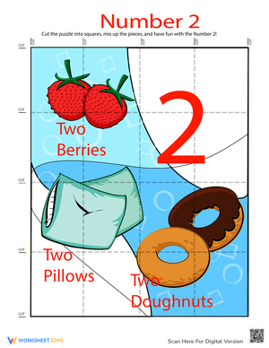 Numbers Puzzle Worksheet