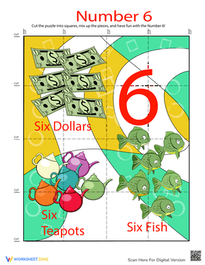 Number "Six" Puzzle