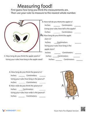 Estimating Length Drill- measuring