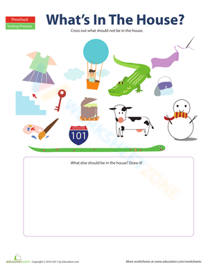 Match the House Belongings