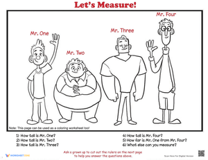 How to Measure People: Activity Worksheet