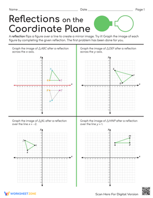 Reflections on a Coordinate Plane
