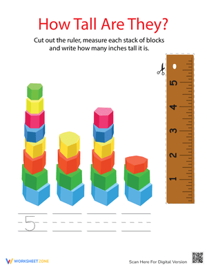 Learn Measuring Blocks Counting