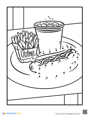 Fast Food Dot to Dot