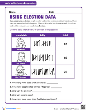 Election Graph Worksheet