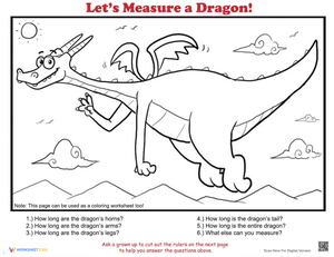 How to Measure a Dragon Worksheet