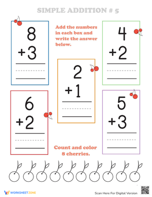 Preschool Addition Activities
