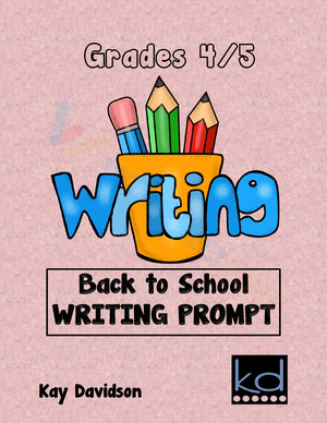 Back to School: Creative Writing Prompts Worksheet