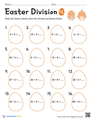 Easter Division Practice