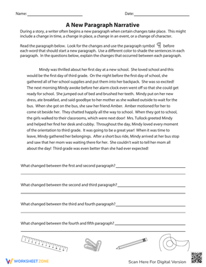 A New Paragraph Narrative