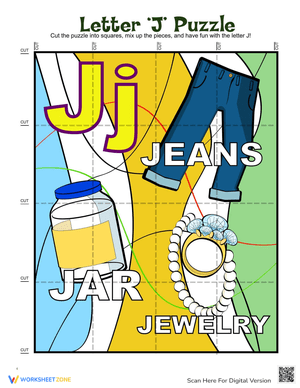 Letter "J" Puzzle