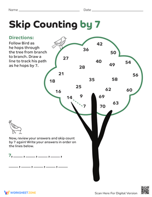 Skip Counting Practice