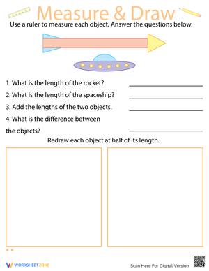 Develop Skills to Measure and Draw with Fun Activities