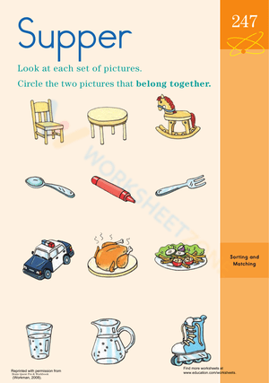 Surprise Supper Activity Sheet