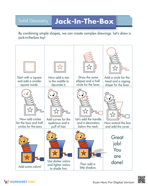 Drawing in 3D Worksheet