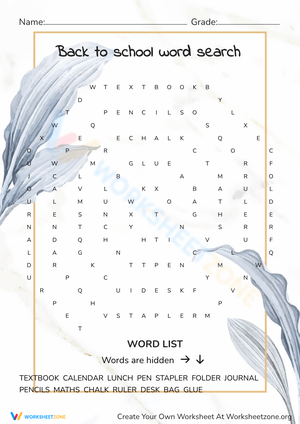 Easy-to-Use Worksheet Template for Educators