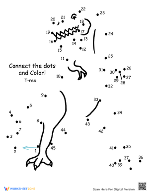 Connect the Dots: T-Rex