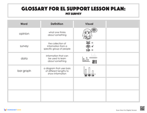 Glossary: Pet Survey