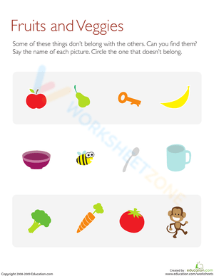 What Does Not Belong? Food Edition