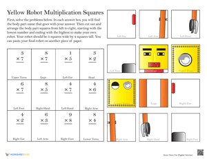 Build a Robot Multiplication