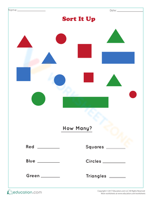 Sort It Out Categorization Worksheet