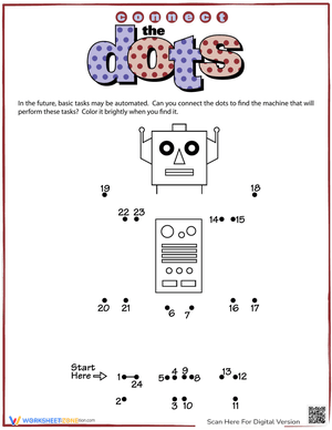 Connect the Dots Robot Activity