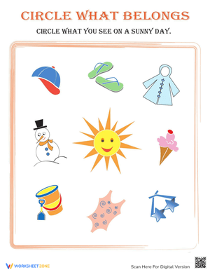 Find the Circle Worksheet