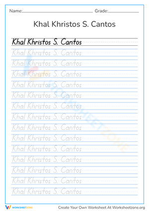 Khal Khristos S. Cantos